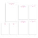 Single Heart Notepad Collection Image 2 of 3